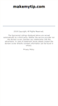 Mobile Screenshot of makemytip.com